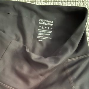 Girlfriend collective compressive high rise legging, size small